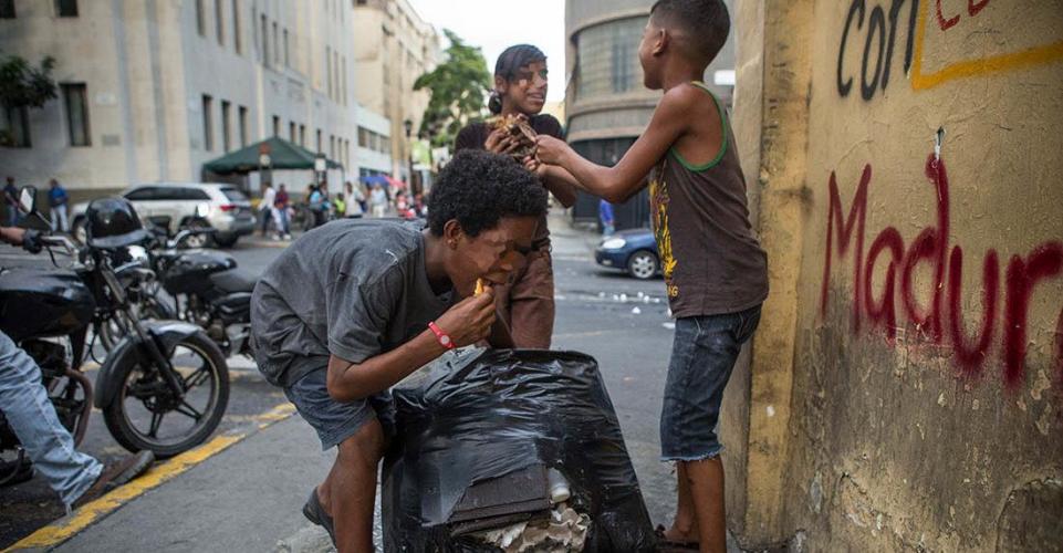 Children Of The Street... A Reality In Venezuela