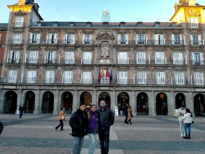 Pierta de sol in Madrid