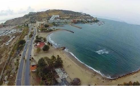 Les comparto esta hermosa foto de las playas de Venezuela Puerto La Cruz.