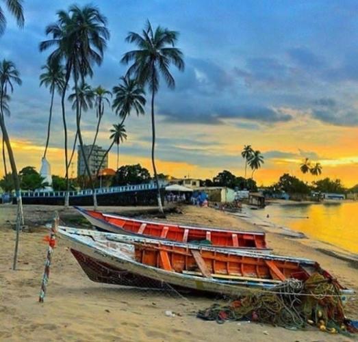 Les comparto esta hermosa foto de las playas de Venezuela Puerto La Cruz.