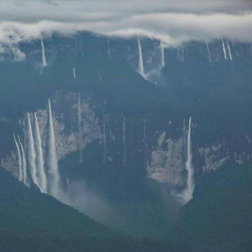 Would you like to enjoy a football match with that landscape in the background?