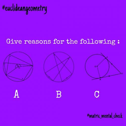 This is mostly for the matrics in South Africa but maybe it helps anyone else in other countries with their school work. You have to read the question, think about the answer than reveal the answer to check if you know your work. 