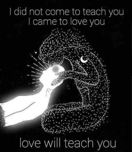 Whatever the question, Love is the answer 