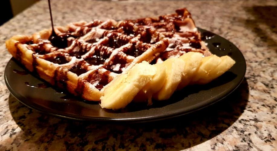 Recept - Bananen wafels ( 2 maand houdbaar)