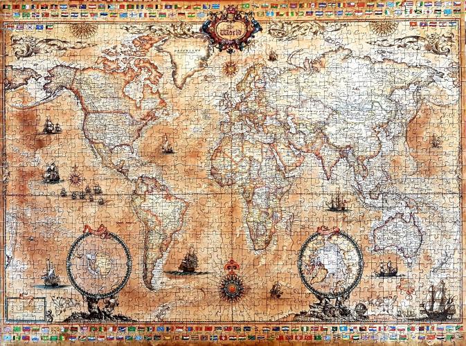 World Map Puzzle 