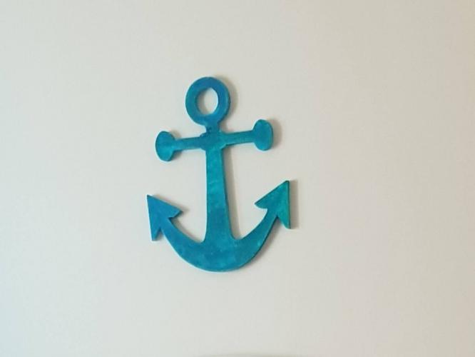 A DIY anchor 