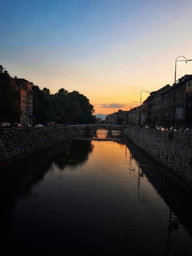 Sunset in Sarajevo 