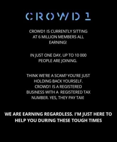 Crowd1: Scam or not?