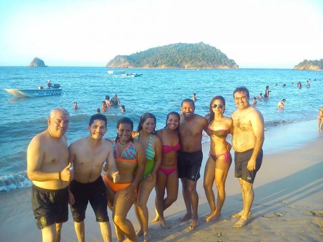 Sun, water and white sands