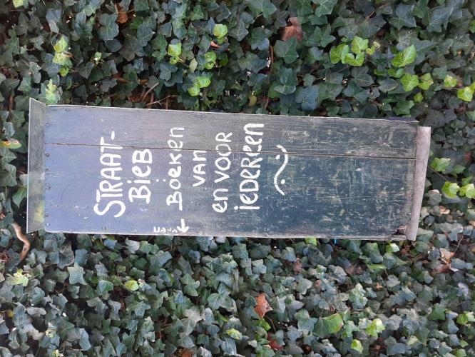 De Straat Bieb een mooi initiatief 