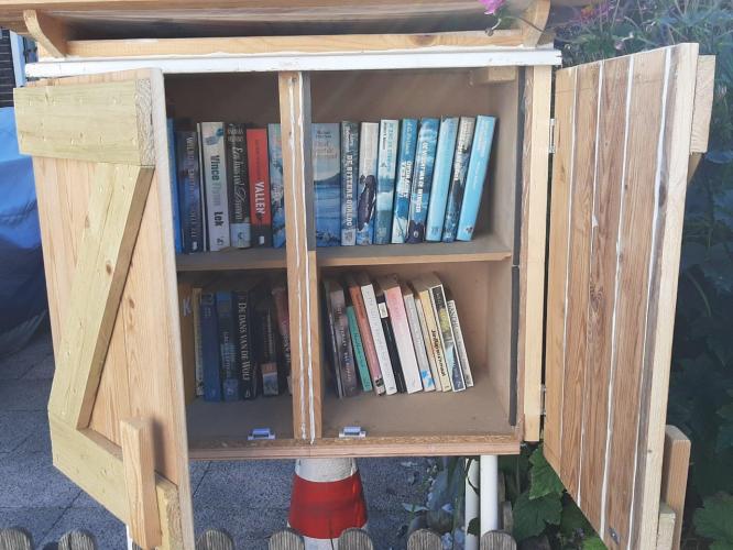 De Straat Bieb een mooi initiatief 