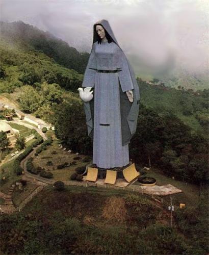 Monument to the Virgin of Peace. Trujillo - Venezuela