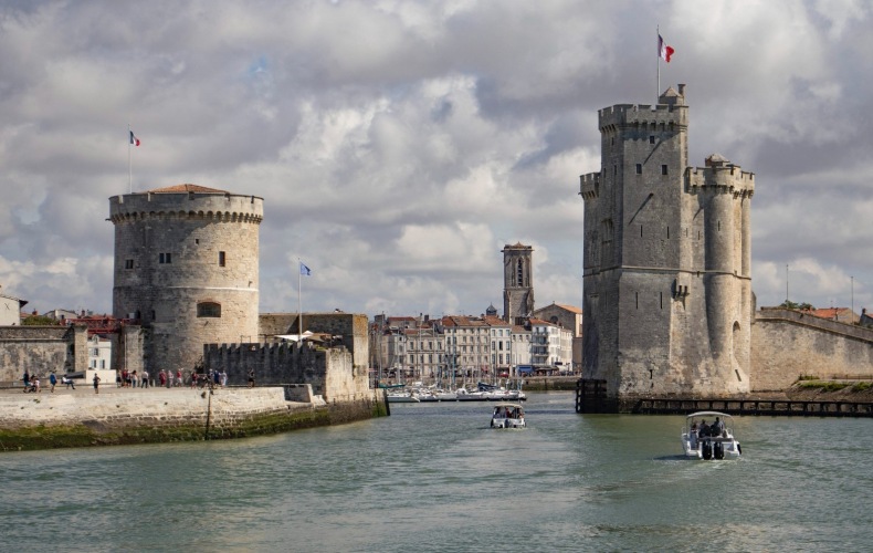 Haveningang van La Rochelle.