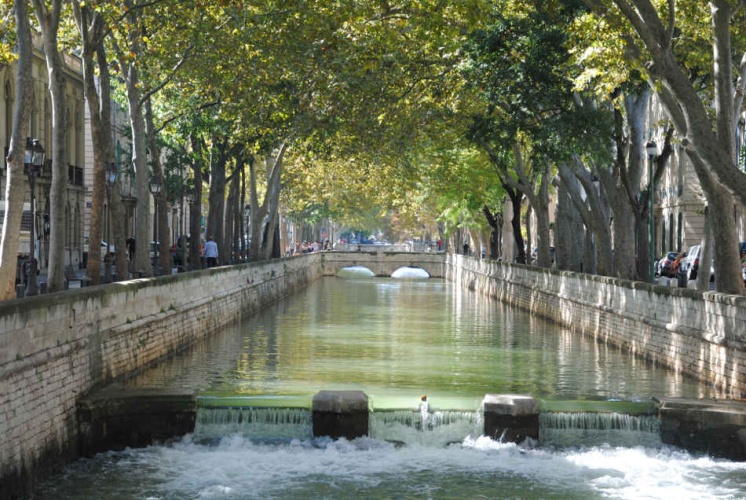 Nimes, parc de la fontaine.