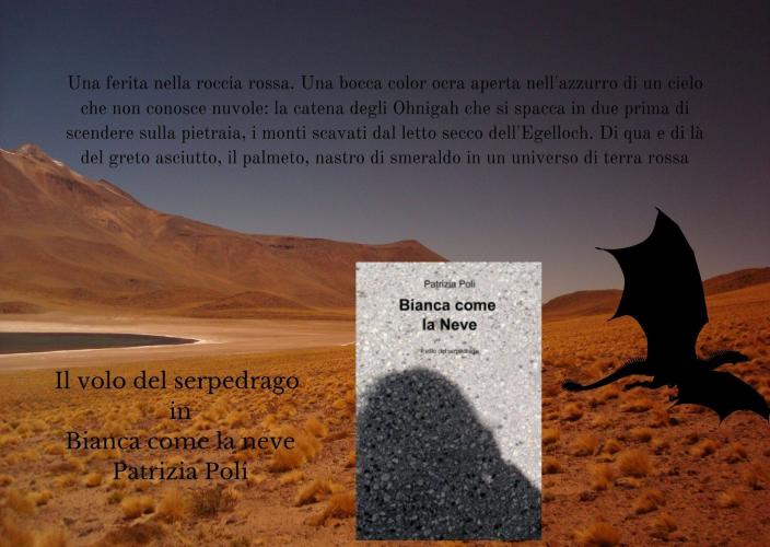 A wound in the red rock