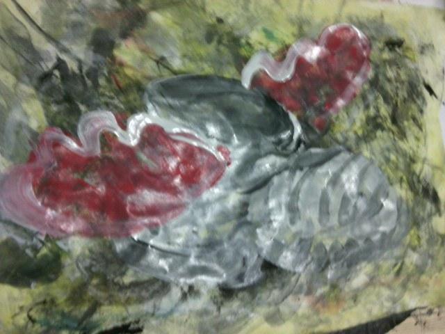 <a class="removable-mention"  href="/useroverview/45867/Mevrouw Stip" data-mentionid="45867">@Mevrouw Stip</a>&nbsp; this is an old shoe with red wings it is not the prettiest, indeed it is really ugly but I liked to participate in your game. compliments beautiful inventiveness