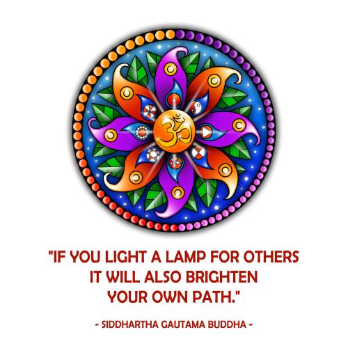 If you light a lamp for others