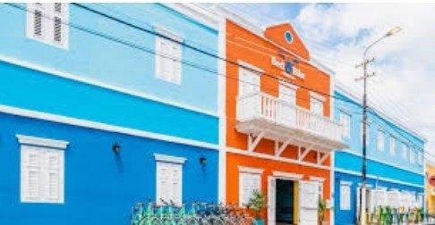 Curacao  "porque Las Casa De Colores "