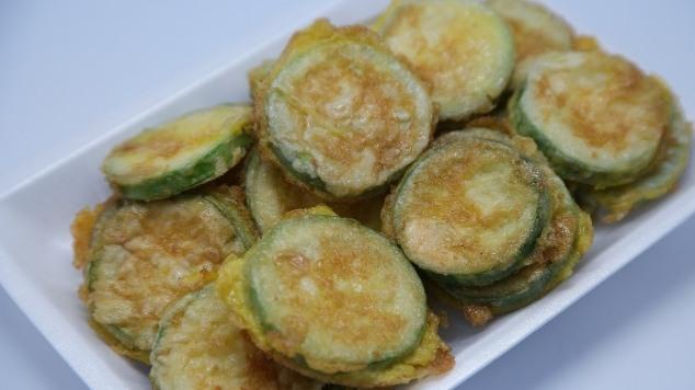 Snacks de calabacín