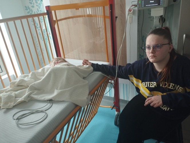 Opgenomen in het ziekenhuis