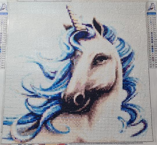 Diamond painting eenhoorn