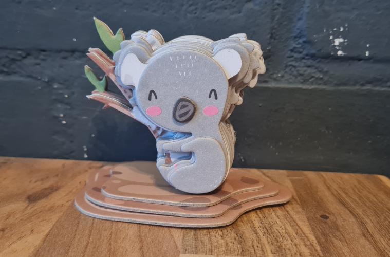 3D Koala gemaakt