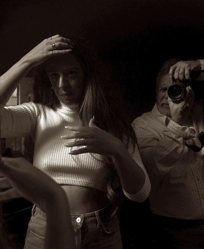 Sinergia total entre modelo y fotógrafo es la clave 