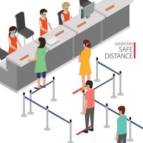 Guardar distancia, en que se aplica