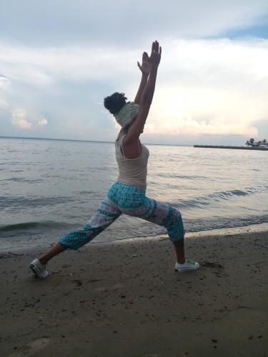 Yoga-Cancer My Rosa.