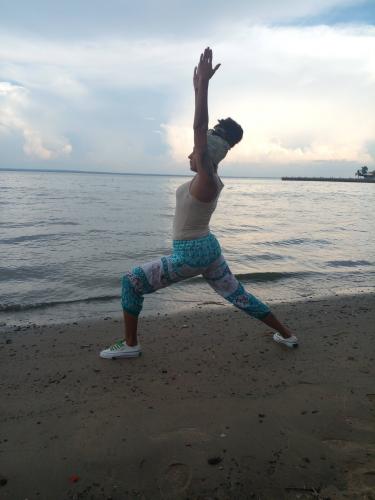 Yoga-Cancer My Rosa.