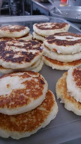 Arepitas de maiz dulces, con queso