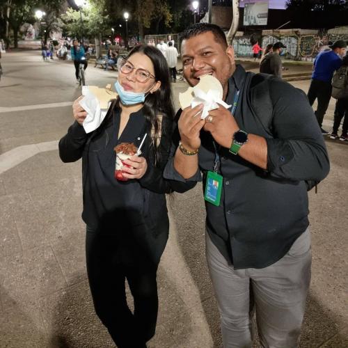 For a walk with my friend