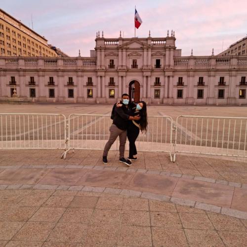 For a walk with my friend