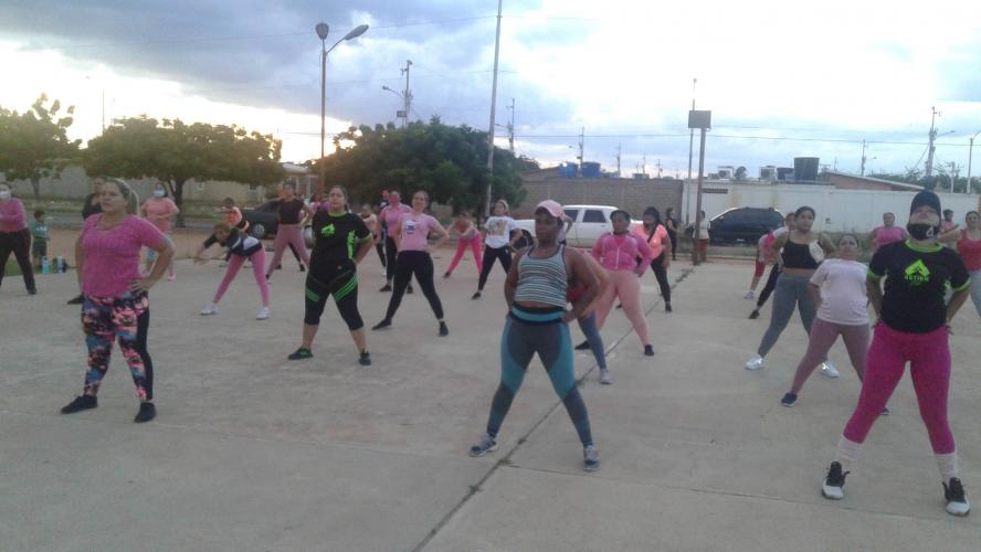 Un día de bailoterapia 