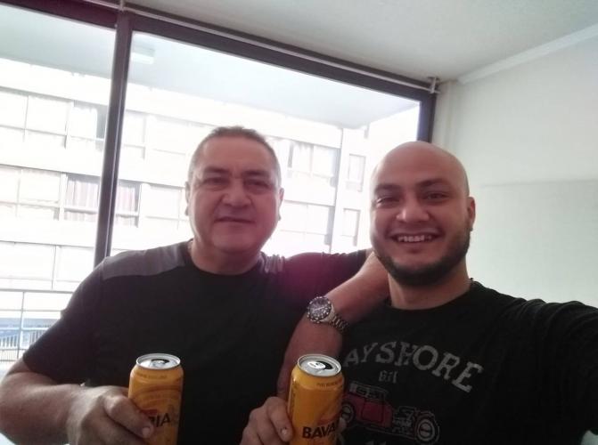 Mi padre y hermano