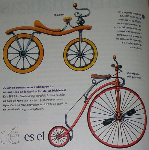 Origen de la bicicleta🚴‍♂️🚴‍♀️