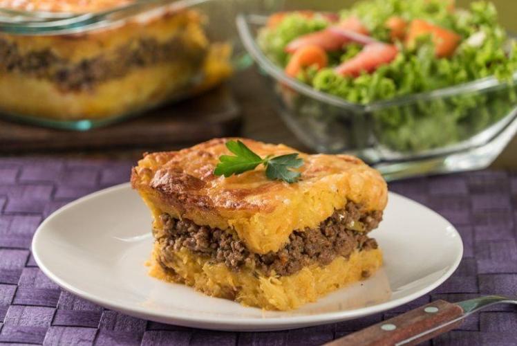 Banana Pie with Ground Beef