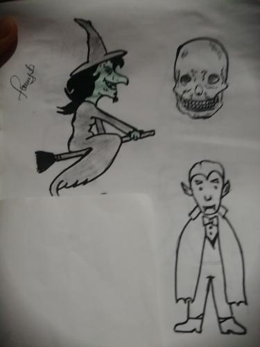 Dibujo de Hallowen