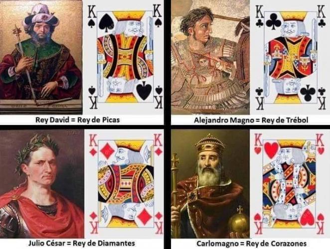 El origen de las cartas o naipes.