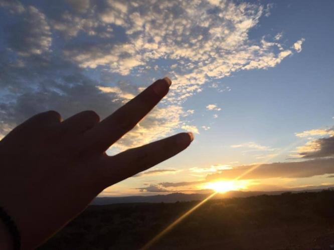 En las tierras de mi tio.