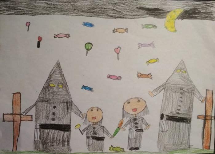 Dibujos de pascua(Semana santa) hecho por niños