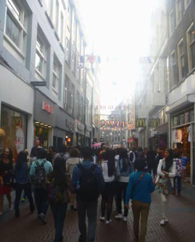 A friend in Amsterdam