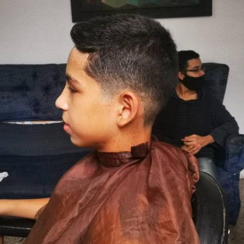 corte de cabello low fade 