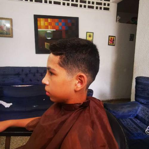 corte de cabello low fade 