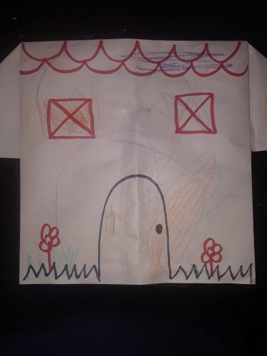 Arte de mi hija con tan solo 23 Meses.