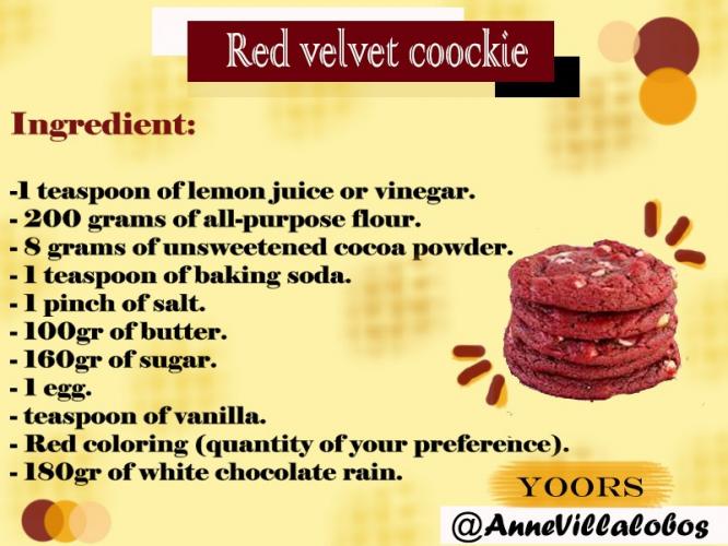 Red Velvet Coockies