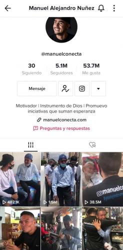 Manuel Conecta, influencer with purpose