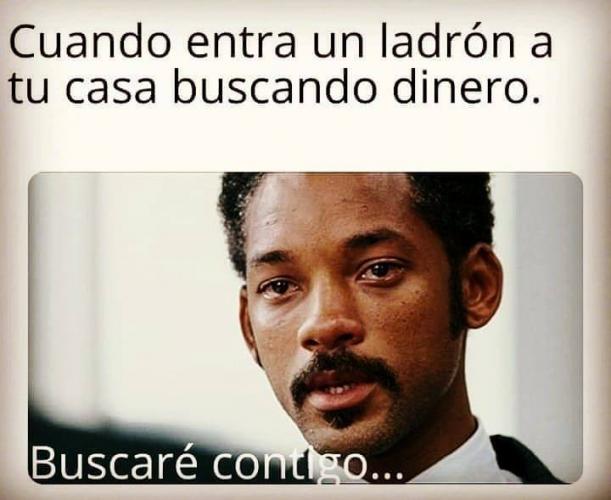 No es en busca de la felicidad, es en busca del dinero perdido