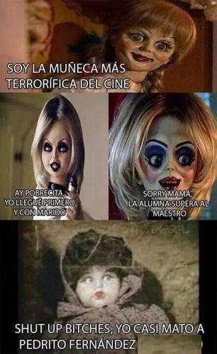 Muñecas de películas de terror 