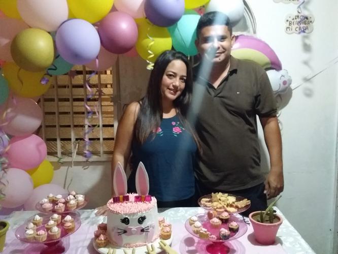 Disfrutando en familia